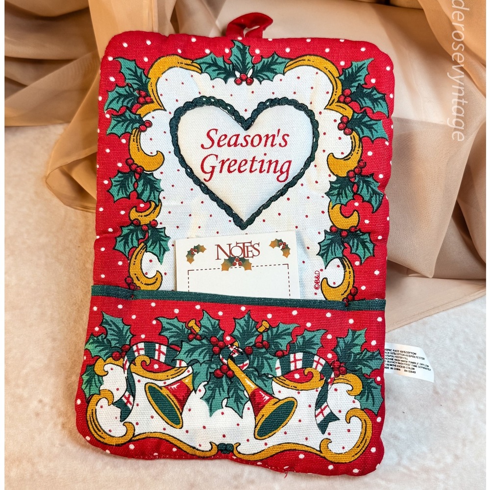 Season's‎ Greeting Holiday Pot Holder